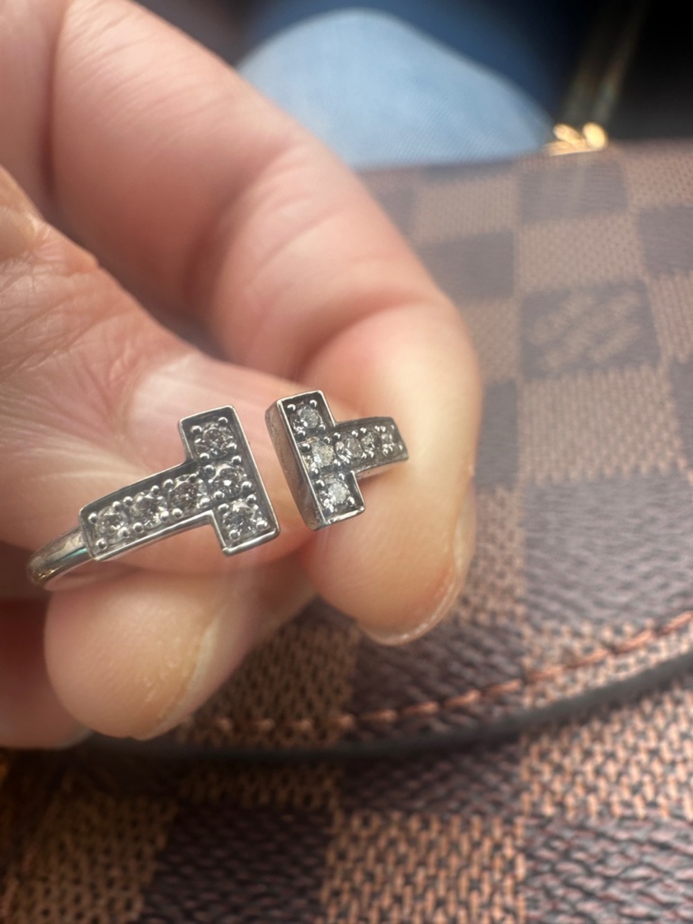 Tiffany T Diamond Wire Ring